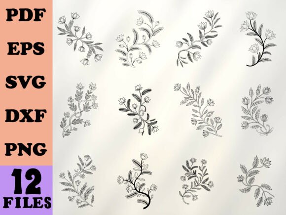 Floral Coloring Page Book for Kids: Graphics & Crafts